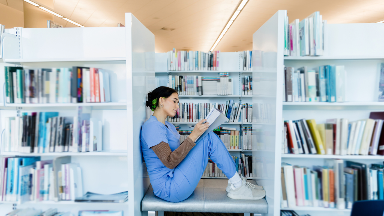 Student Studying